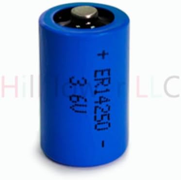 Hillflower 6 бр ER14250 1/2 AA 14250H LS14250 14250 Съраунд литиева батерия 3,6 На 1200 ма