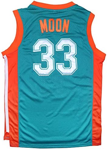 Баскетболно майк Micjersey Moon 33 Flint Tropics с Бродирани Букви и цифри S-XXXL