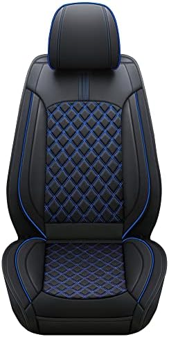 SKUYO Удобни Кожени Калъфи за столчета за автомобил на Предните и задните седалки Протектор Подходящ Седан и suv