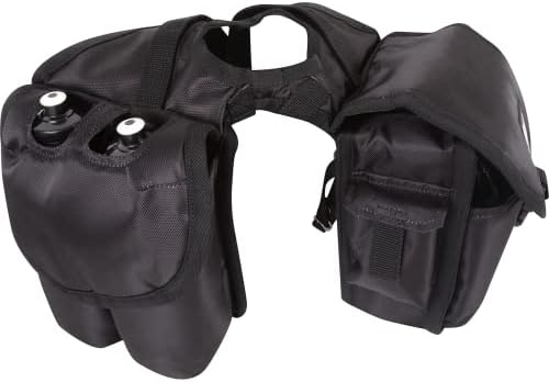 Чанта от рог на носа конски седла Cashel Quality Deluxe Среден размер, Изолирана джобове с подплата, Два джоба