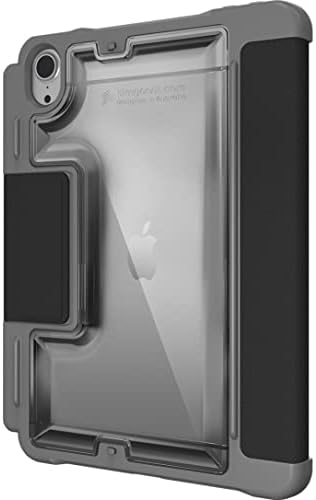 STM Goods Dux Plus Здрав калъф За носене на таблет Apple iPad Mini (6-то поколение) - Черен