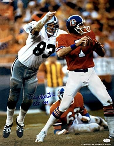 Крейг Мортън Подписа Снимка 16x20 Broncos JSA WP153278 с надпис - Снимки NFL с автограф