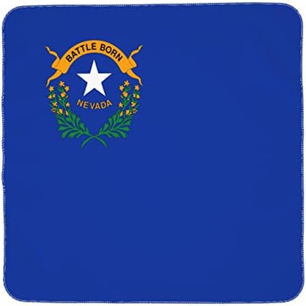 Флаг на щата Невада Детско Одеало, Като Одеало за Бебета, Калъф за Свободни Новородени, Обвивка на Детска Количка