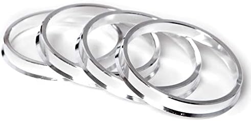 Централните пръстени за ступиц Circuit Performance (4 групи) - Алуминиеви пръстени за ступиц от 66,1 до 56,1 - Съвместим с Subaru, 88-05 Honda Civic, Acura Integra с автомобилната ступицей 56,1 мм, коя