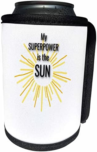 3. Начертайте текст, в който се казва, че Моята Суперсила - Слънце, И Снимка. - Опаковка от банките-охладител за бутилки (cc-360782-1)