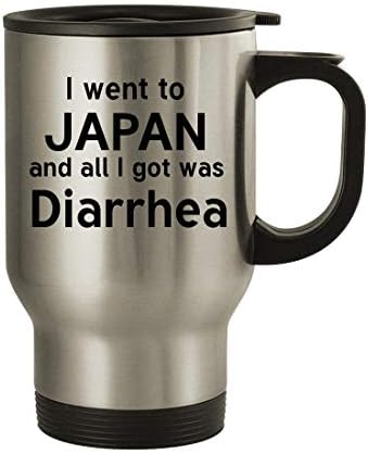 Подаръци Дрънкулки, Аз Отидох В Япония, И Всичко, което имам, Е Диария - Пътна Чаша от Неръждаема стомана за 14 грама,