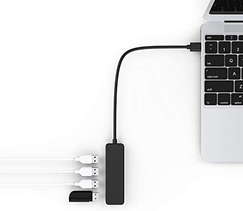 USB Хъб, 4-Портов USB адаптер, Ултратънък USB Сплитер, Многопортовый USB удължителен кабел, USB удължителен
