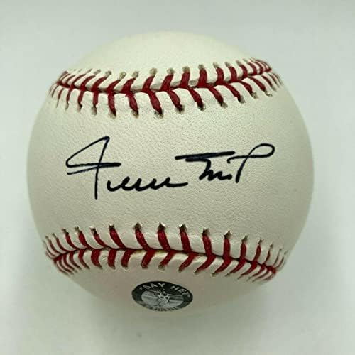 Красив Уили Мейс, подписано С Щайнер от Мейджър лийг Бейзбол - Бейзболни Топки С Автографи