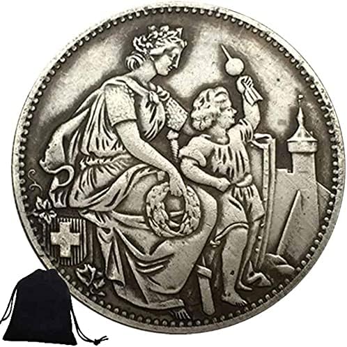 Историческа Възпоменателна Монета от 1865 година и Конфедерация Монета евро-опаковъчна хартия Възпоменателни монети Challenge Coin-Задоволителен услуга за баща си / мъжа ?