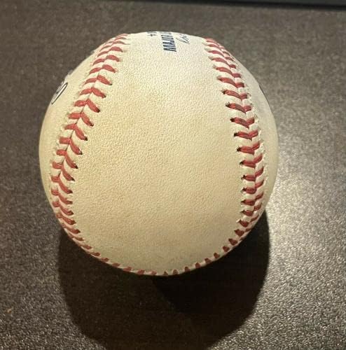 Брайс Харпър Използва игра на Бейзбол RBI Single Career Hit 866 MLB Auth - MLB Използвани бейзболни топки