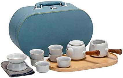 CXDTBH Пътен Чай Преносима Чанта машина За Домашно Приготвяне на Керамични Чай за Улицата
