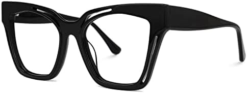Zeelool Реколта Рамки за очила Cat Eye за Жени с безрецептурными Прозрачни лещи Domena ZJGA814740