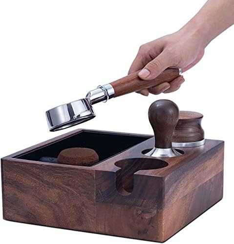 Кутия за отбивки еспресо и станция за отбивки 51/54 мм, Аксесоари за кафе машини Дървени Кутии За съхранение на инструменти