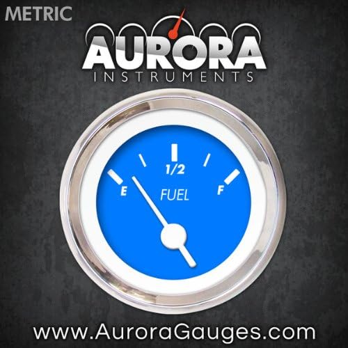 Индикатор за нивото на гориво Aurora Instruments (GAR238ZMXKABAD) СЪС Син маркер