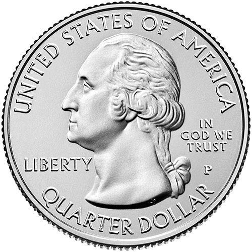 2011, P & D BU Гетисбърг, Национален парк, Пенсилвания, NP Quarter Choice, Необращенный монетен двор на САЩ, Комплект от 2 монети