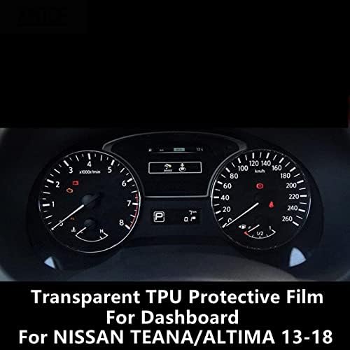 JINQIUTE Таблото Прозрачен Защитен Филм от TPU за ремонт от Надраскване, Аксесоари за Nissan TEANA/Altima 13-18