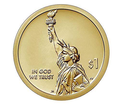 2018 P Американската Новаторска монета на стойност 1 долар - Ролка от 25 доларови монети се съхранява в монетния двор на САЩ,