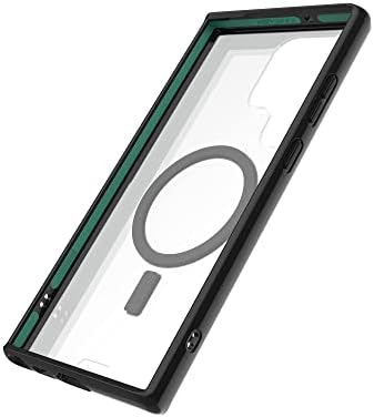 MOUS - Прозрачен калъф за Samsung Galaxy S23, съвместим с Ultra MagSafe - Яснота 2.0 - Устойчив на надраскване,