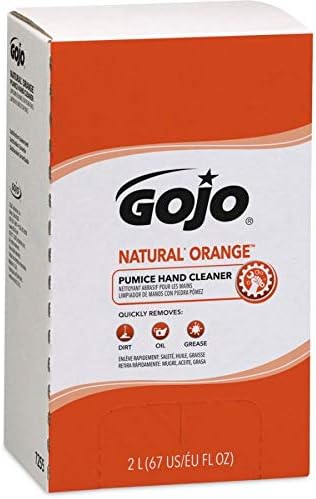 Gojo 7255, натурална orange пемза, препарат за почистване на ръце, с аромат на цитрусови плодове, 2000 мл, 4 бр