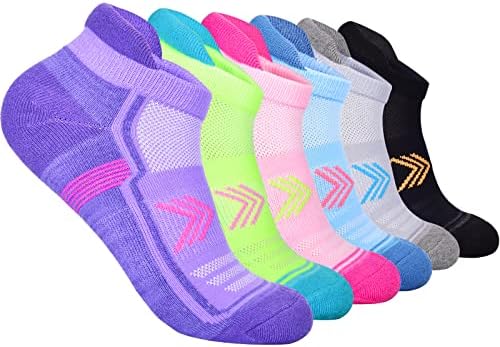Чорапи до Глезена Aifong за Жени, една Четвърт от Спортни Чорапи за Джогинг, Меки Памучни Чорапи За тренировки