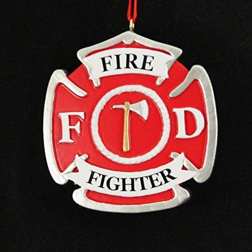 Персонализирана Икона На Пожарна Коледен Празничен Подарък, Умело Написана От Ръката На Украшение