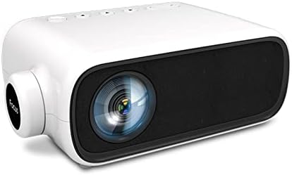 Преносим проектор TUU с поддръжка на 1080P Мини-Шрайбпроектор видео проектор за Домашно кино, която е Съвместима с вашия смартфон, КОМПЮТЪР, аудио, DVD, флаш-карам (цвят-Ж?