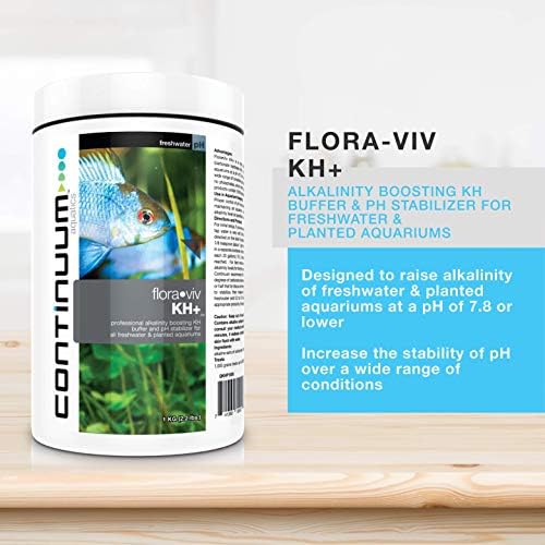 Continuum Aquatics Flora Viv KH+ Усилвател алкалност и стабилизатор на рН за Сладководни аквариуми, 250 г, QKHP250