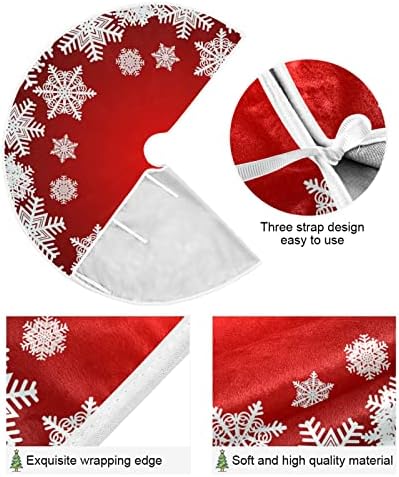 Декорация на Поли във формата на Коледно ALAZA, Украса Малка Мини-Поли във формата на коледно дърво 35,4 Инча с Коледни