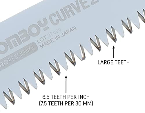 Шелковистое Сменное острието Само GomBoy Крива С големи зъби 210 мм (718-21)