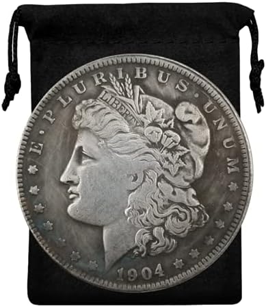 Kocreat Копие от 1904-Колекция от монети със Сребърно покритие в Долари Морган-Копие на Старата Оригинална Сувенирни Монети