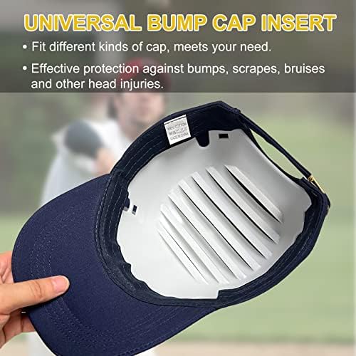 4 Опаковки универсална части за шапки, каски за футбол потници, бейзболни шапки, лесен за поставяне за бейзболни