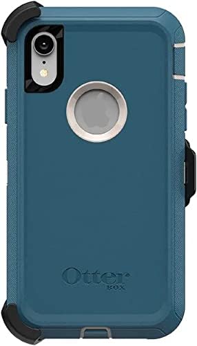 Калъф OtterBox Defender Series без екран Издание за iPhone XR (Само) - В комплект скоба за калъфи - Опаковане, която не участва в продажба на дребно - Big Sur (Бледо-бежов /Corsair)