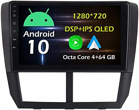 Bestycar 9 Авто Радио Android Стерео за Subaru Forester 2008-2012 Восьмиядерный Android 10,0 Главното устройство със сензорен