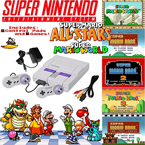 Комплект Super NES Марио с патрон на 5 игри