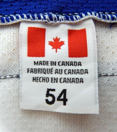 Сейнт Луис Блус #4 Публикувано в играта Бяла риза DP12226 - Използваните В играта тениски НХЛ