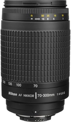 И двете Nikon с увеличение 70-300 mm f/4-5,6 G с увеличение-Обектив Nikkor с автоматично фокусиране