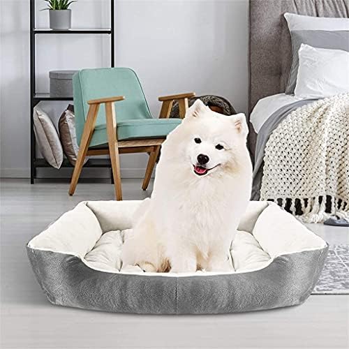 XLAIQ Топло легло за домашни кучета, шезлонг за детска градина, Моющийся разтегателен диван с меки хлопковыми пълнители и нескользящим дъно за малки средни (Цвят: E, ра
