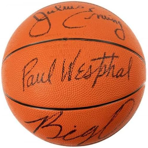 Оскар Робъртсън, Д-р Джей, Мач на звездите, Набравший Най-голям брой точки, Ave, Подписан Баскетболен PSA - Баскетболни топки с автографи