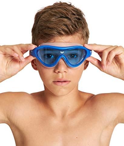 Очила-маска за плуване Arena Unisex Youth The One Junior за Момичета и момчета на възраст от 6 до 12 години, без Огледални
