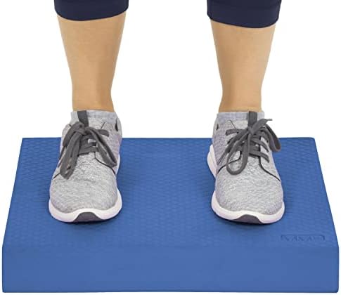 Vive Balance Pad - Голям Поролоновый килимче за йога-тренажор за физиотерапия, тренировка на стабилността, упражнения на коляно и глезен, силови тренировки, рехабилитация
