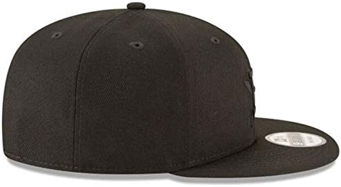 Нова Ера Houston Astros MLB Базова шапка възстановяване на предишното положение Black за черен 950 с регулируема капак