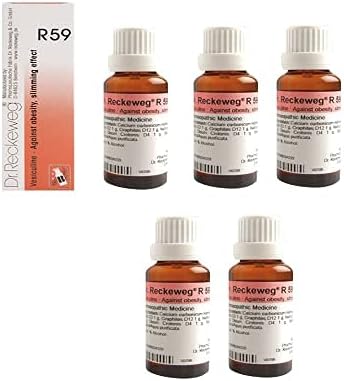 Dr. Reckeweg R59 Капки от затлъстяване и отслабване (опаковка от 5 броя), по една за всяка поръчка