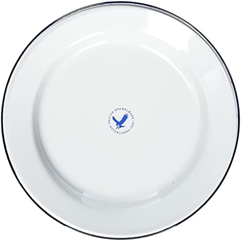 Эмалированная чиния Falcon, 9,4 инча (24 см), Комплект от 4 парчета, бяла