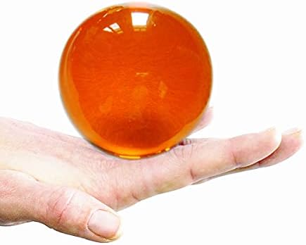 Жонглирующий 76-мм Оранжево Акрилни Пин топка за Жонглиране DSJUGGLING - прибл. 3 инча