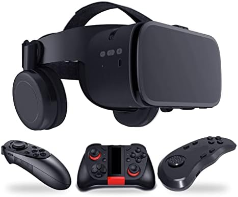 2020 Vr Z6 VR Очила Безжични Bluetooth Слушалки VR Очила Android, iOS Дистанционно реалност VR 3D Картонени
