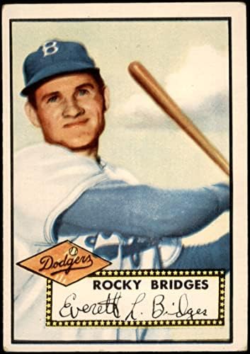 1952 Topps # 239 Роки Бриджис Бруклин Доджърс (Бейзбол карта) VG/БИВШ Доджърс