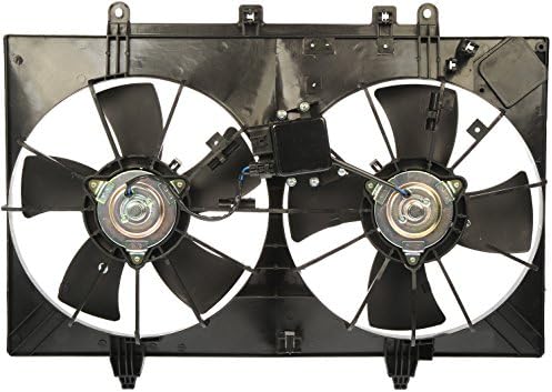 Вентилатор за охлаждане на двигателя Dorman 621-243 в събирането е Съвместим с Някои модели на Infiniti