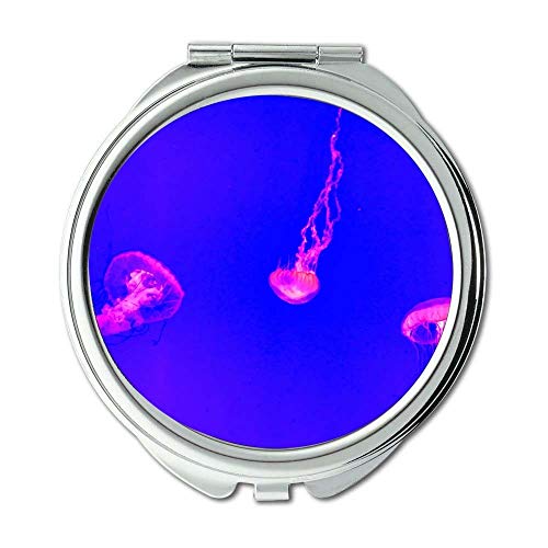 Огледало, Компактно огледало, плаващ в океана медуза, карманное огледало, джобно огледало