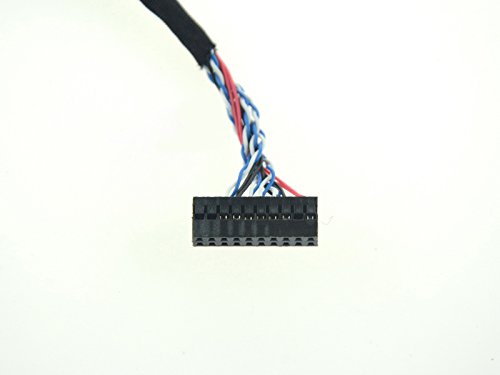 NJYTouch Дължина 26 см DF14 с 20 на контакти на 20 контакти на Бвп 6-битов LVDS кабела с дължина 26 см, за да се LCD панел