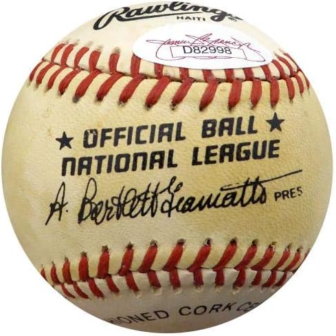 Официален представител на NL серии срещу Филаделфия Филис Кейси Waller с автограф от JSA D82998 - Бейзболни топки С автографи